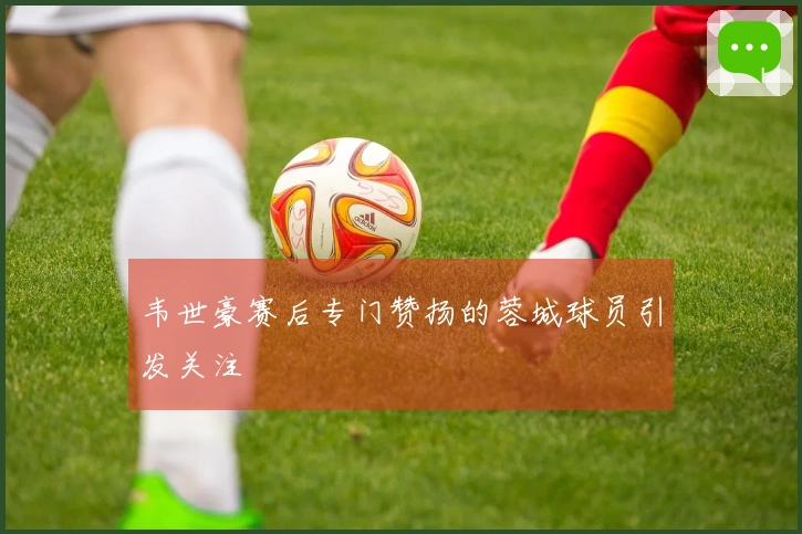 韦世豪赛后专门赞扬的蓉城球员引发关注
